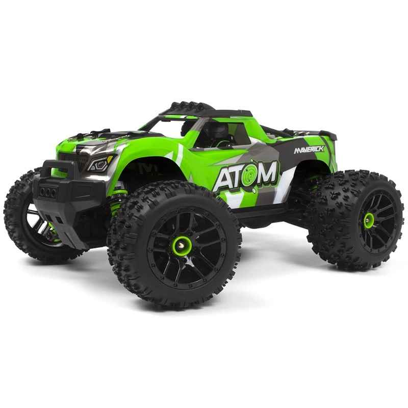 Maverick Atom 1/18 4WD Electric Truck - Green MV150503