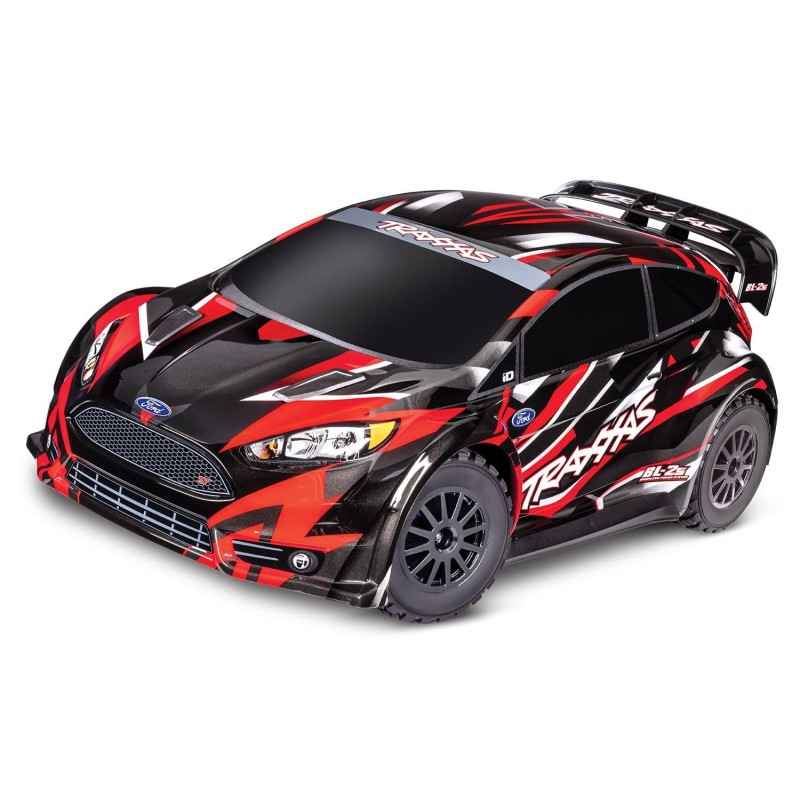 Traxxas Ford Fiesta ST RALLY BL-2S RTR 1/10 Rojo TRX74154-4RED