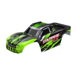 Carrocería Traxxas Stampede® 4X4 Brushless, pintada verde TRX6762-GRN