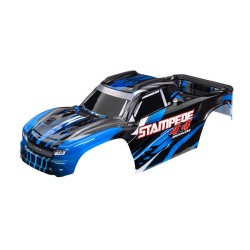 Carrocería Traxxas Stampede® 4X4 Brushless, pintada azul, sin clips TRX6762-BLUE