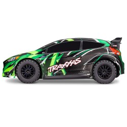 Traxxas Ford Fiesta ST Rally VXL Verde TRX74276-4GRN