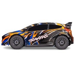 Traxxas Ford Fiesta ST Rally VXL Naranja TRX74276-4ORNG