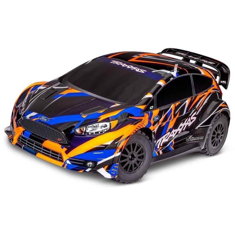 Traxxas Ford Fiesta ST Rally VXL Naranja TRX74276-4ORNG