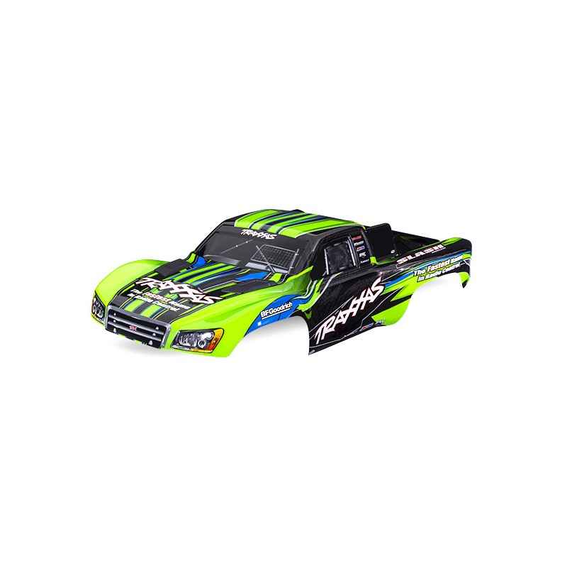 Carrocería Traxxas Slash® 2WD VXL Verde sin clips TRX5924-GRN