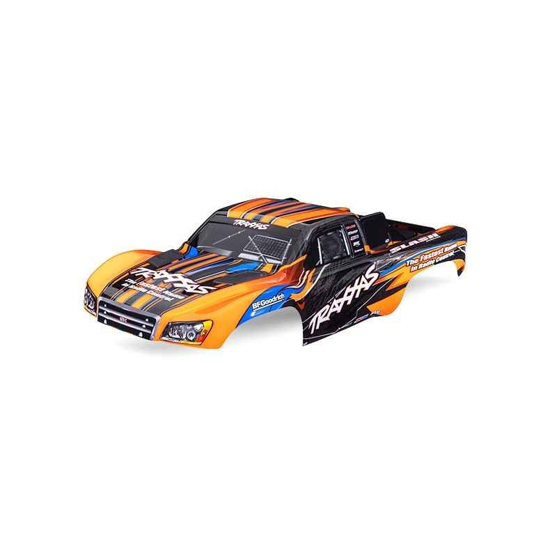 Carrocería Traxxas Slash® 2WD VXL Naranja sin clips TRX5924-ORNG