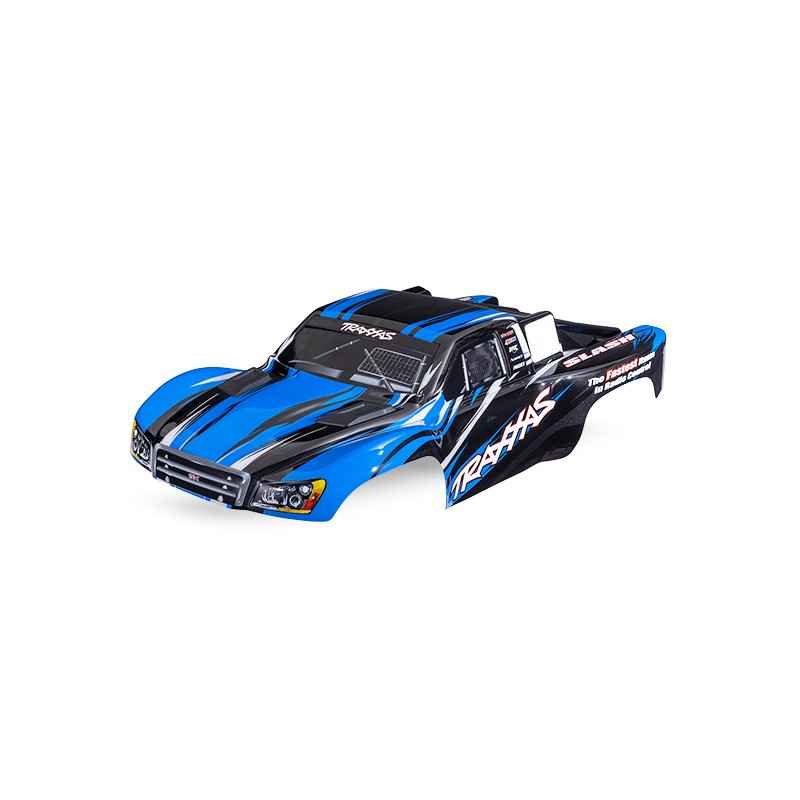 Carrocería Traxxas Slash® 4WD VXL Azul sin clips TRX5855-BLUE