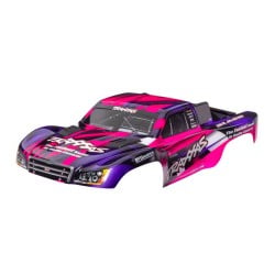 Carrocería Traxxas Slash® 2WD Rosa sin clips y ensamblada TRX58551-PINK