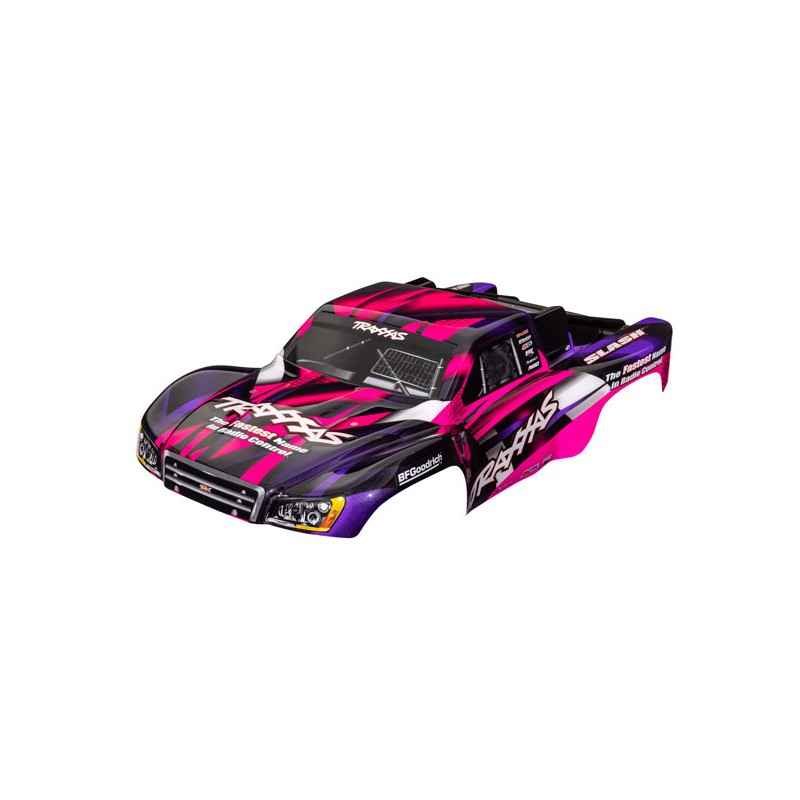 Carrocería Traxxas Slash® 2WD Rosa TRX5851P