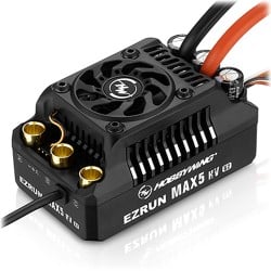 Variador Hobbywing Ezrun MAX5 HV G2 ESC 250 Amp 6-12s LiPo BEC 8A HW30104200