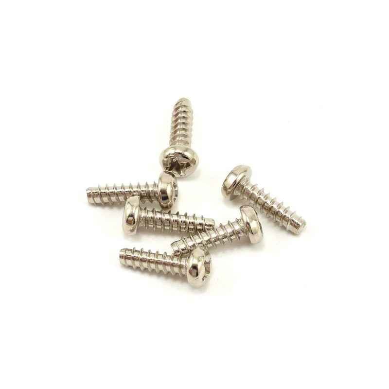 Tornillos Traxxas de 3X10mm cabeza de botón autorroscantes (6pcs) TRX2675