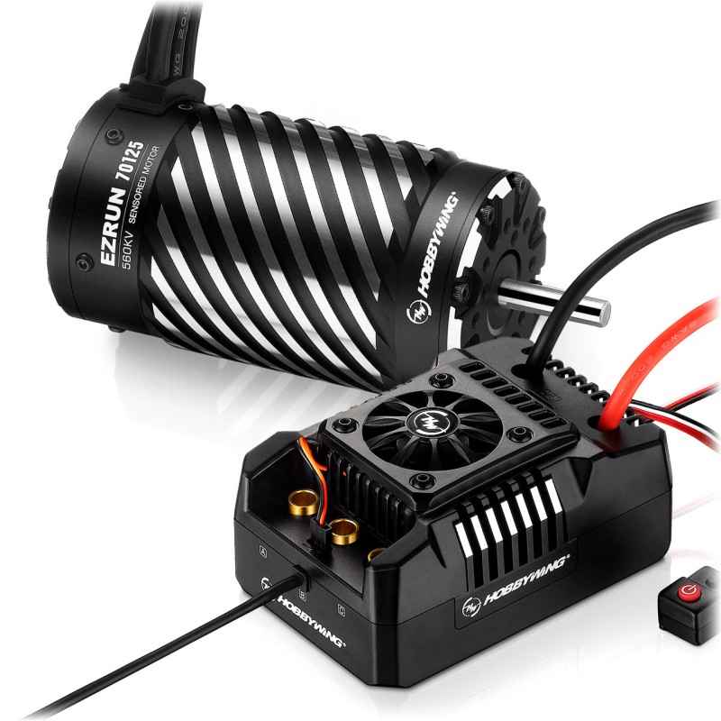 Combo Hobbywing Ezrun MAX4 HV 70125 560kV HW38020369