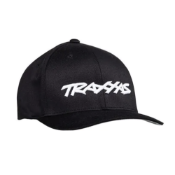 Traxxas Logo Flexfit Hat Black TRX1188-BLK-LXL