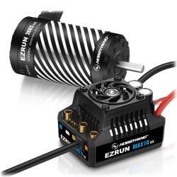 Combo Hobbywing Ezrun MAX10 G2 140A Combo con 3665SD-3200kV eje 5mm HW38020344