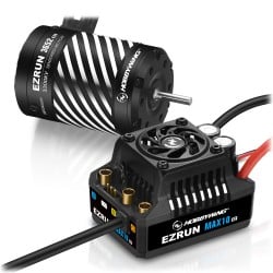 Combo Hobbywing Ezrun MAX10 G2 80A 3652SD-3300kV con eje 3mm HW38020346