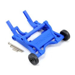 Wheelie Bar Traxxas Montado color azul TRX3678X