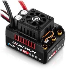 Variador Hobbywing QuicRun WP10BL120 G2 Brushless ESC 120A 2-4s HW30107200