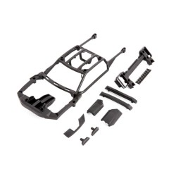 Soporte de carrocería central Traxxas con tornillos 3x16 CS (8pcs) TRX9513