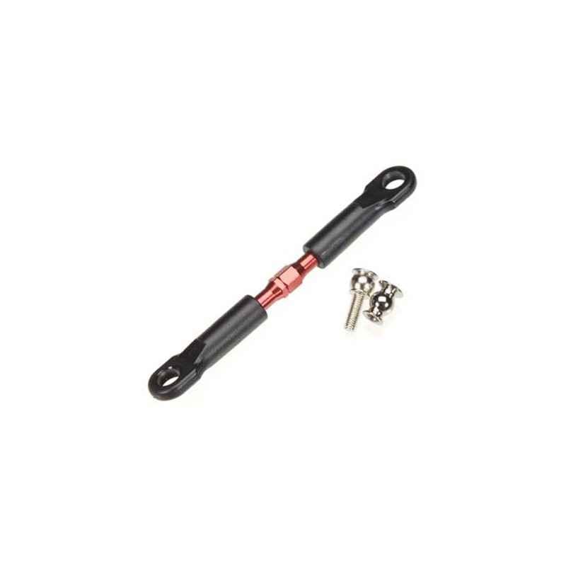 Tensor de aluminio Traxxas anodizado rojo TRX3737