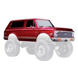 Carrocería Traxxas TRX-4 Chevrolet Blazer (1972) completa roja TRX9130-RED