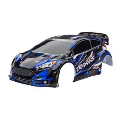 Carrocería Traxxas Ford Fiesta ST Rally Brushless color azul TRX7418-BLUE