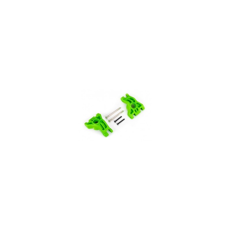 Porta manguetas traseras Traxxas verdes servicio pesado TRX9050G