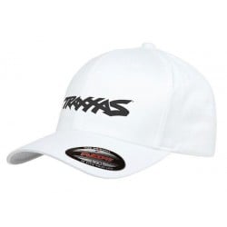 Gorra Flexfit Hat Blanca con Logo Traxxas TRX1188-WHT-LXL