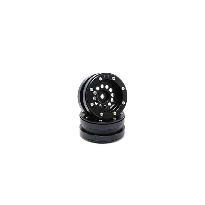 Llantas Metsafil Beadlock PT-Bullet 1.9 Negro/Negro (4pcs) MT0020BB