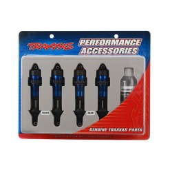 Amortiguadores Traxxas aluminio GTR, anodizado azul (completamente ensamblados sin muelles) (4pcs) TRX5460A