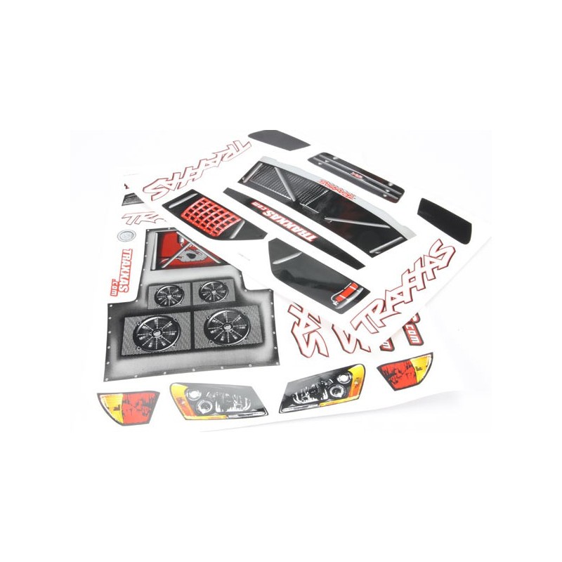 Hoja de pegatinas Traxxas Slash TRX5813