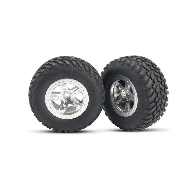 Ruedas completas Traxxas traseras SCT (2pcs) TRX5873