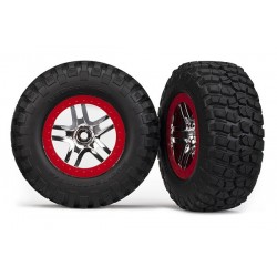 Neumáticos delanteros Traxxas BFGoodrich Mud TA (cromo satinado) (S1) TRX5877R