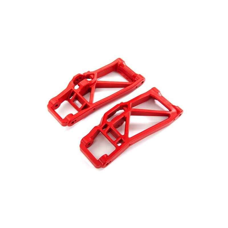 Brazo de suspensión inferior rojo izquierdo o derecho delantero o trasero Traxxas (2) TRX8930R