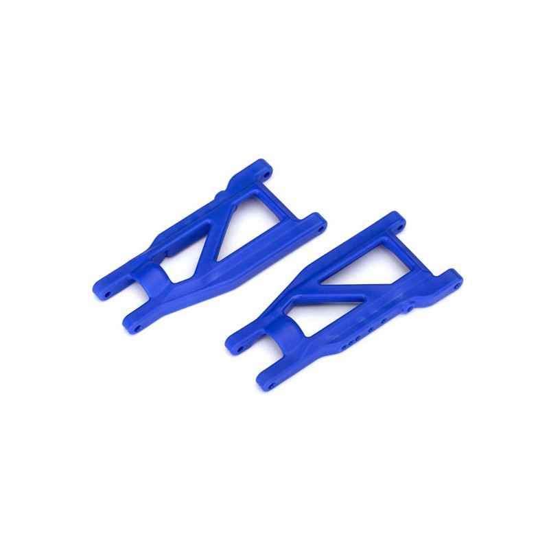 Brazos de suspensión Traxxas delantero trasero izquierdo y derecho heavy duty Azul (2pcs) TRX3655P