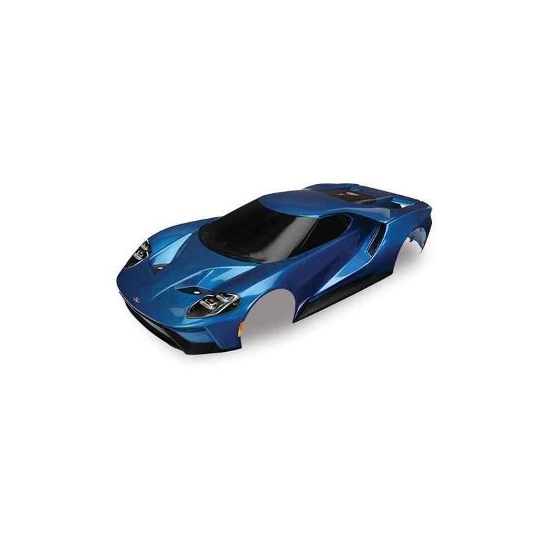 Carrocería Traxxas Ford GT pintada Azul TRX8311A