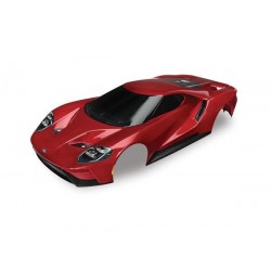 Carrocería Traxxas Ford GT pintada Rojo TRX8311R