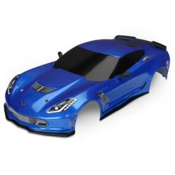 Carrocería Traxxas Chevrolet Corvette Z06 Pintada Azul TRX8386X