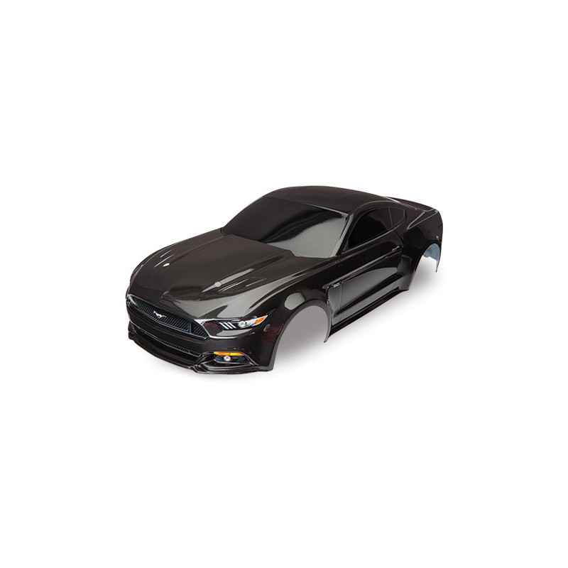 Carrocería Traxxas Ford Mustang pintada Negra TRX8312X