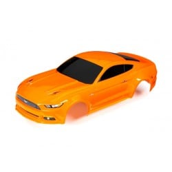 Carrocería Traxxas Ford Mustang pintada Naranja TRX8312T