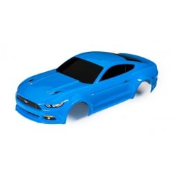 Carrocería Traxxas Ford Mustang pintada Azul TRX8312A