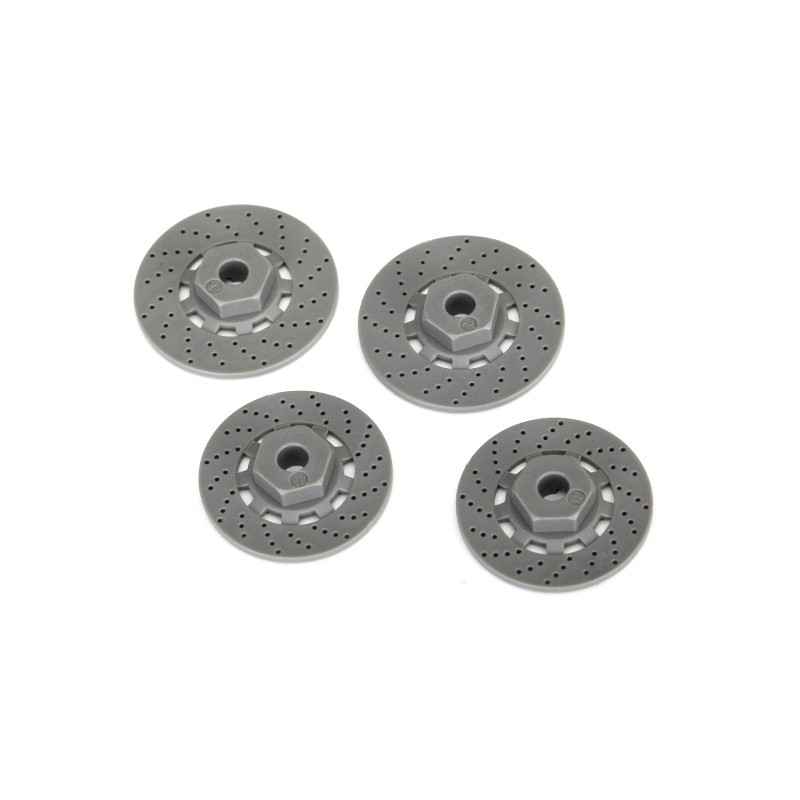 Cubos de rueda hexagonales Traxxas (rotores de freno de disco) (4pcs) TRX8356