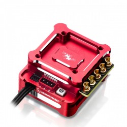 Variador Hobbywing Xerun XD10 Pro rojo Drift Sin escobillas ESC 100A 2s LiPo HW30112615