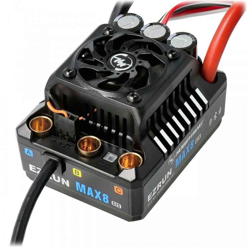 Variador Hobbywing Ezrun MAX8 G2S ESC 160 Amp 3-6s LiPo BEC 6A con sensor HW30103205