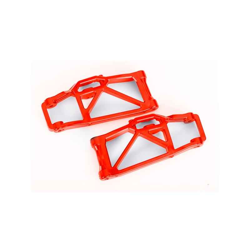 Brazos de suspension inferiores color rojo Traxxas delanteros o traseros (2) TRX10230-RED