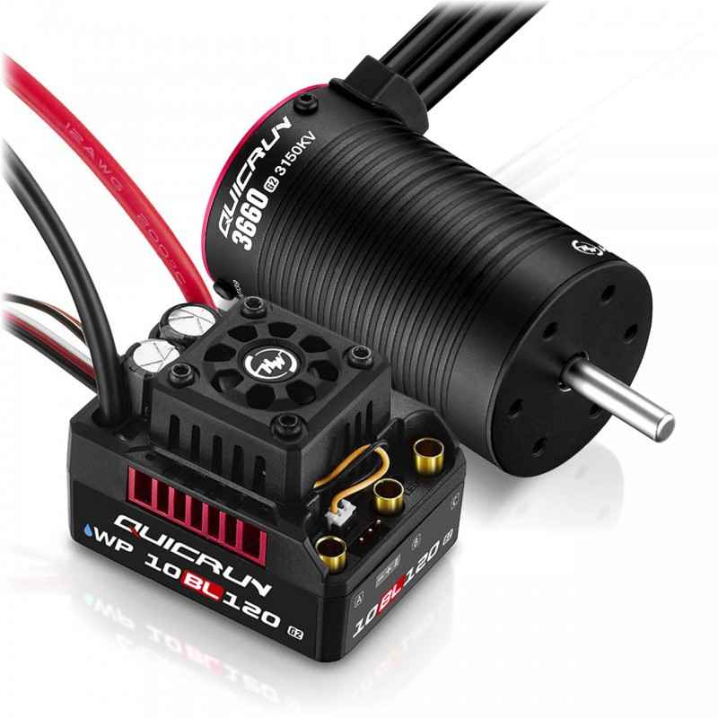 Combo Hobbywing WP10BL120G2 3660SL 3150KV G2 HW38030210