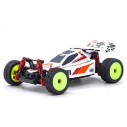 Kyosho Mini-Z MB010 Readyset 4WD Turbo Optima Mid Special - Blanco K.32095W