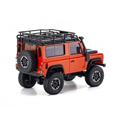 Kyosho Mini-Z 4X4 MX-01 Land-Rover Defender 90 Adventure Orange (KT531P) K.32531MO