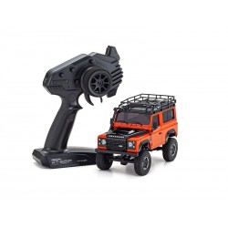 Kyosho Mini-Z 4X4 MX-01 Land-Rover Defender 90 Adventure Orange (KT531P) K.32531MO