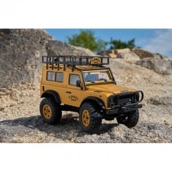 FMS 1:24 FCX24M Land Rover Defender 90 Trophy Edition RTR FMS12491RTR-YL