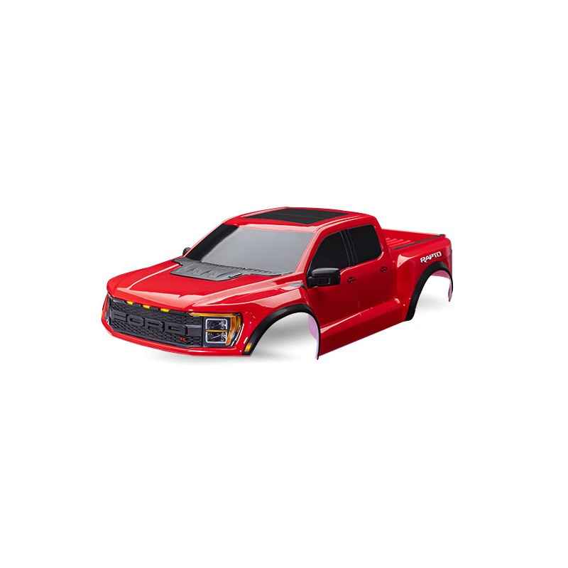 Carroceria Traxxas Ford Raptor R completa roja TRX10112-RED