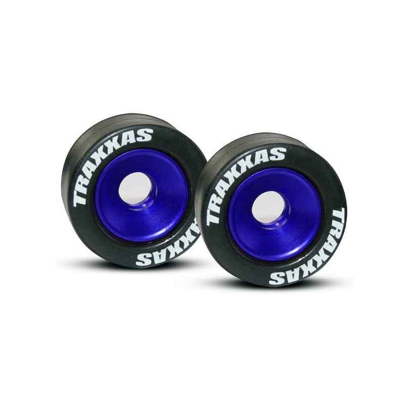 Ruedas anti-caballitos de aluminio anodizado azul Traxxas TRX5186A